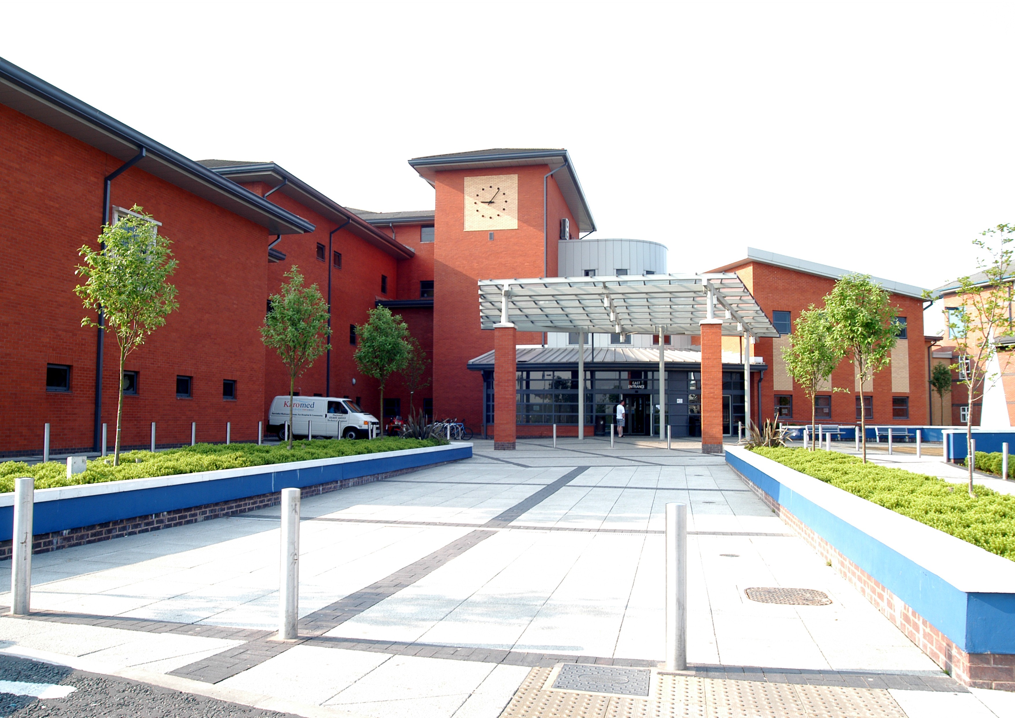 Wythenshawe Hospital entrance