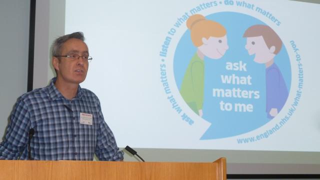 Mike Connolly speaking at 2018 Study Day